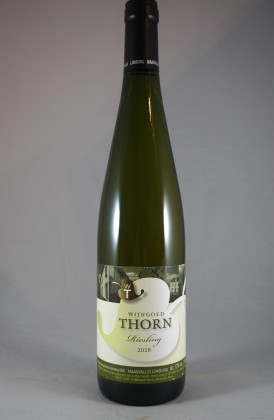 Wijngoed Thorn "Riesling halfzoet" BGA Maasvallei Limburg